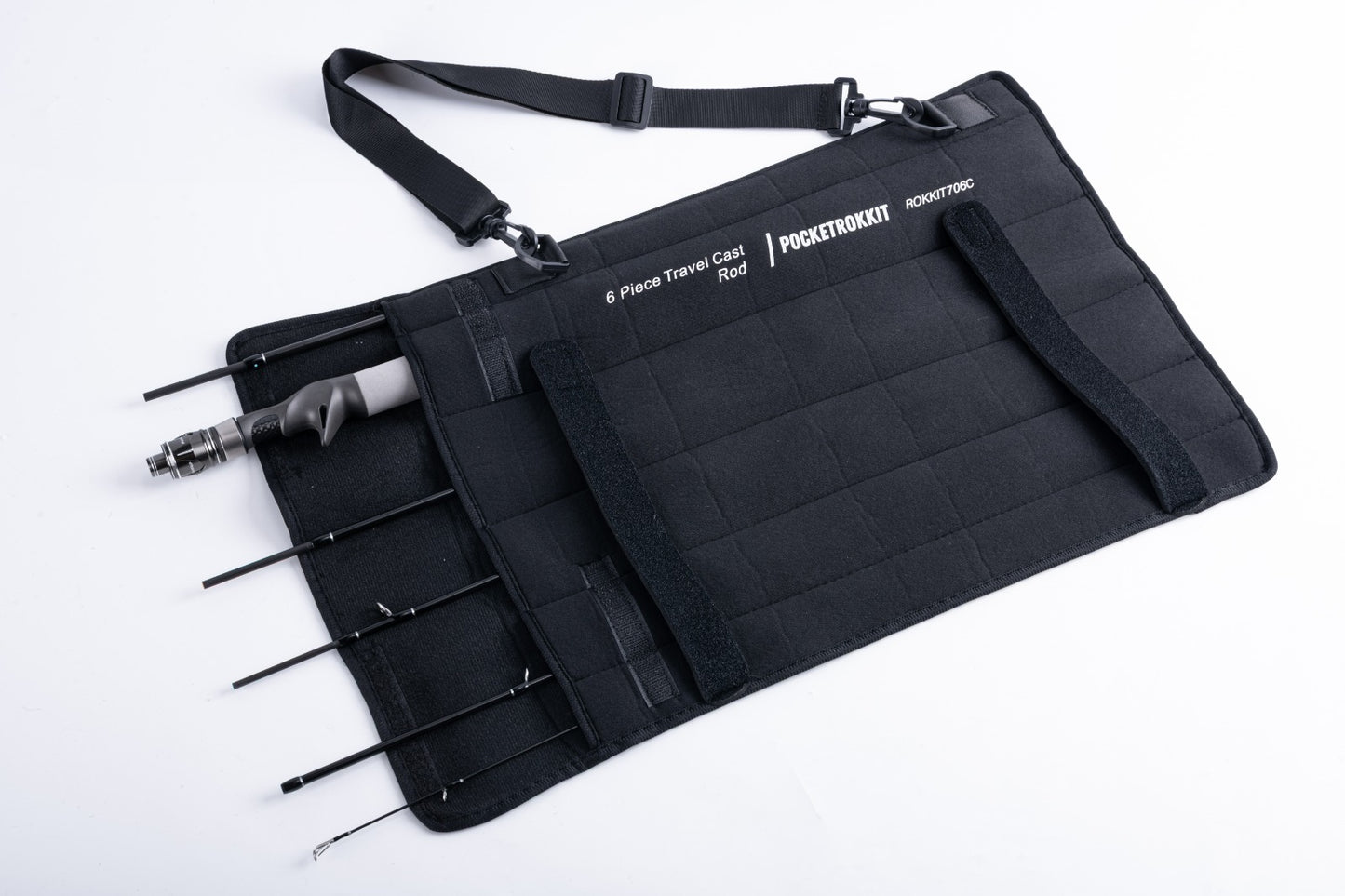 PocketRokkit 6 Piece Baitcaster (7ft - 2-4kg)